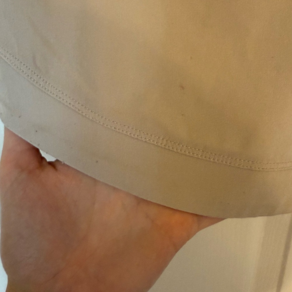 Beige Drawstring Skirt - Picture 3 of 6